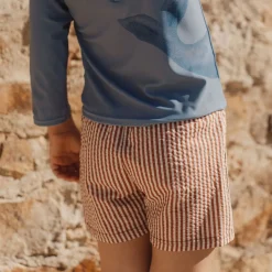 Zwembroek - Bruin - Ocean Brown Stripes