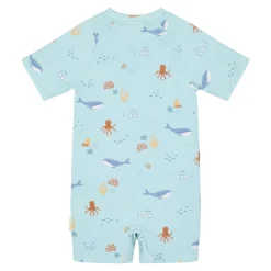 Zwempak korte mouw - Groen - Ocean Friends