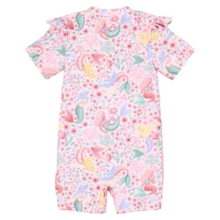 Zwempak korte mouw - Roze - Dreamy Mermaid