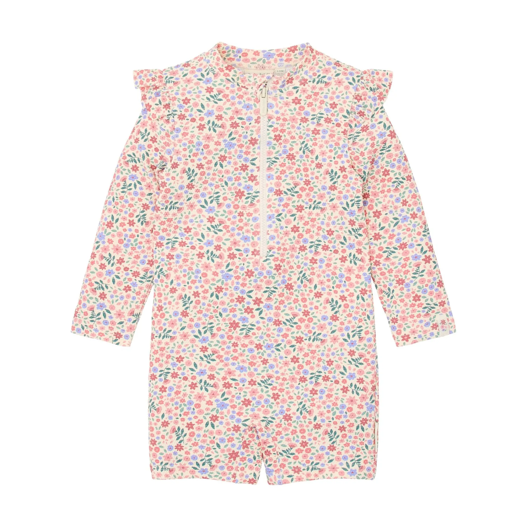Zwempak lange mouw - UPF 40 - Dreamy Flowerfield