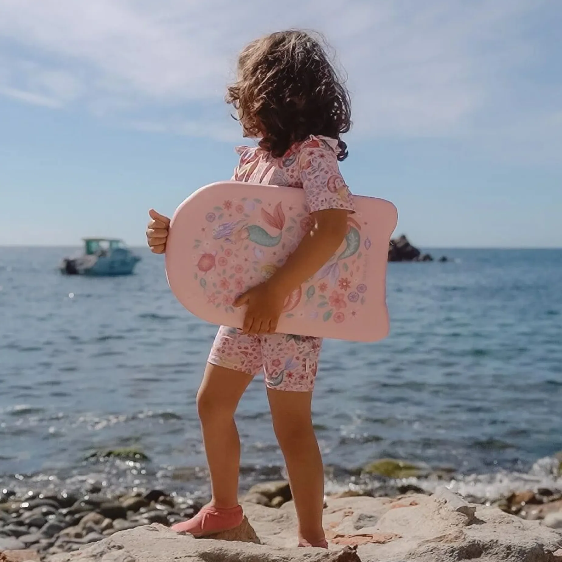 Zwemplank - Roze - Dreamy Mermaid