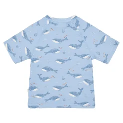 Zwemshirt korte mouw - Blauw - Ocean Splash