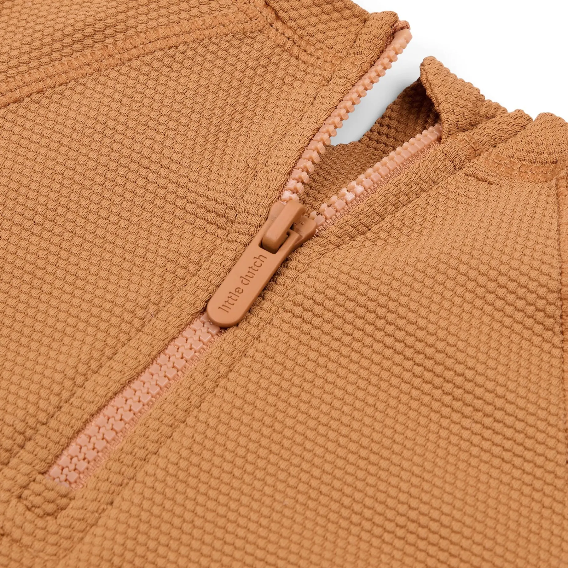 Zwemshirt korte mouw - Bruin
