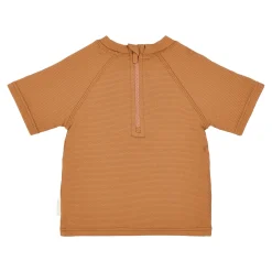 Zwemshirt korte mouw - Bruin