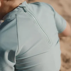 Zwemshirt korte mouw - Groen