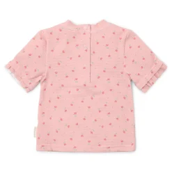 Zwemshirt korte mouw - Lichtroze - Sunny Flowers