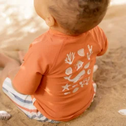 Zwemshirt korte mouw - Rood - Sea Life