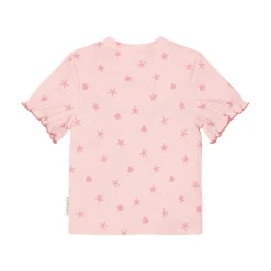 Zwemshirt korte mouw - Roze - Dreamy Seashells