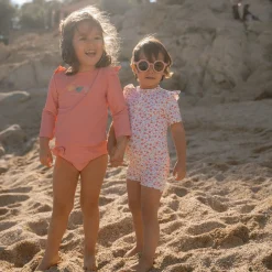 Zwemshirt lange mouw - Roze - Ocean Treasures