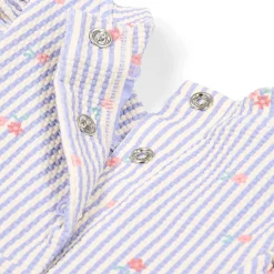 Zwemshirt lange mouw - UPF 40 - Paars - Dreamy Stripes